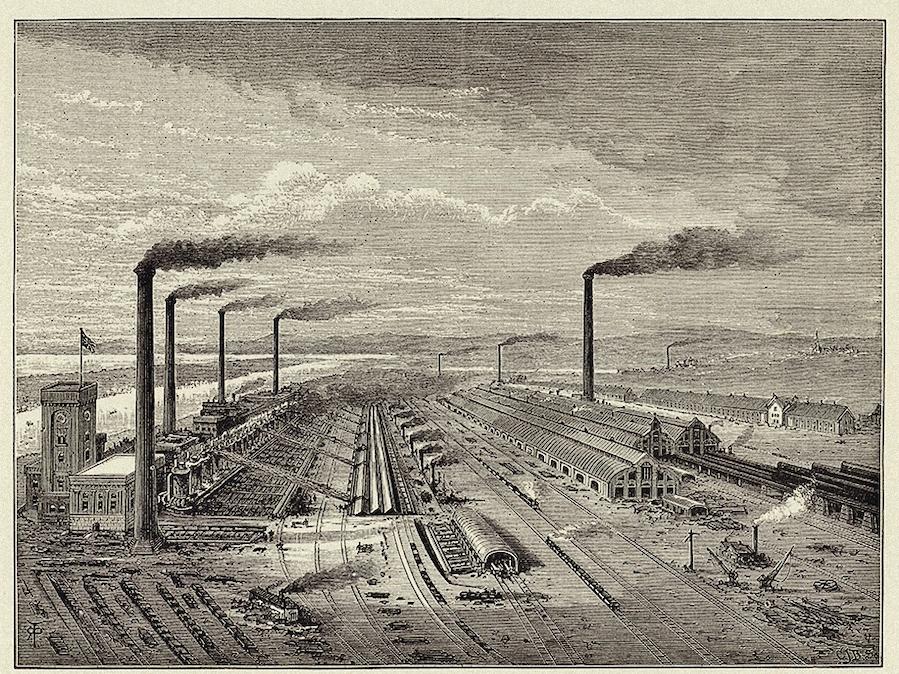 Machine tools and people: why the industrial revolution began in England