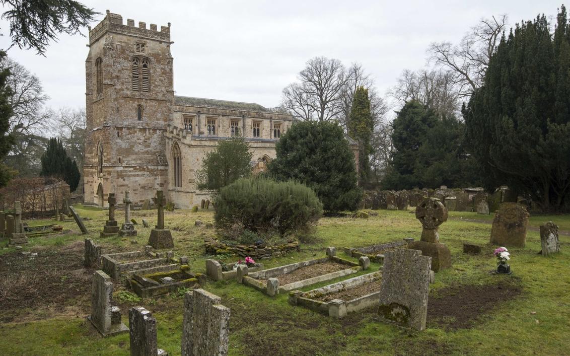 England held a beer festival among the graves of a medieval cemetery